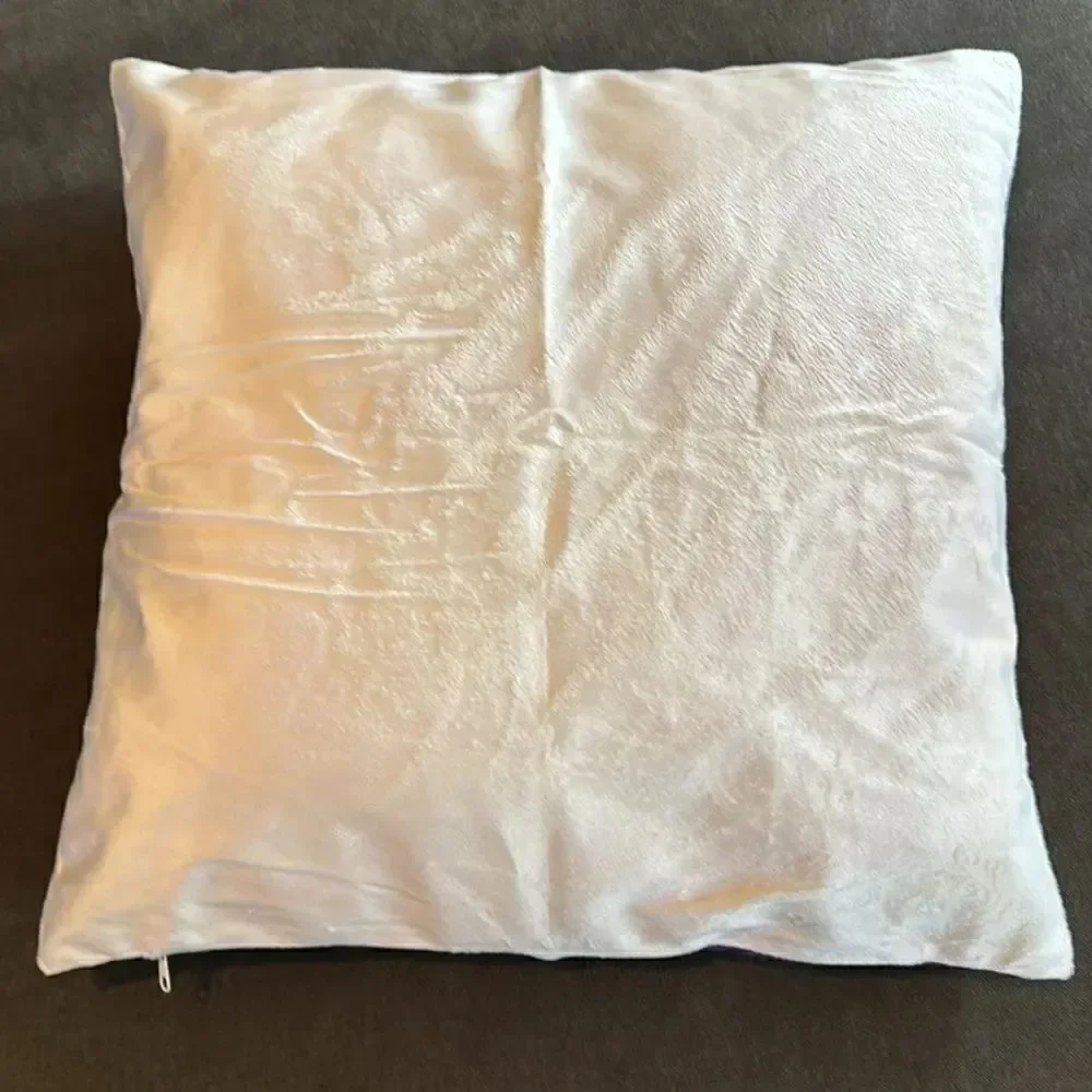 Light Up LED Decorative Flowers Throw Pillow Case 18”x18” NEW